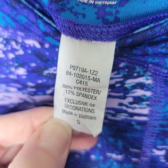 Champion C9 Due Dry+ Fitted Athletic Leggings Sz Small - Picture 5 of 5